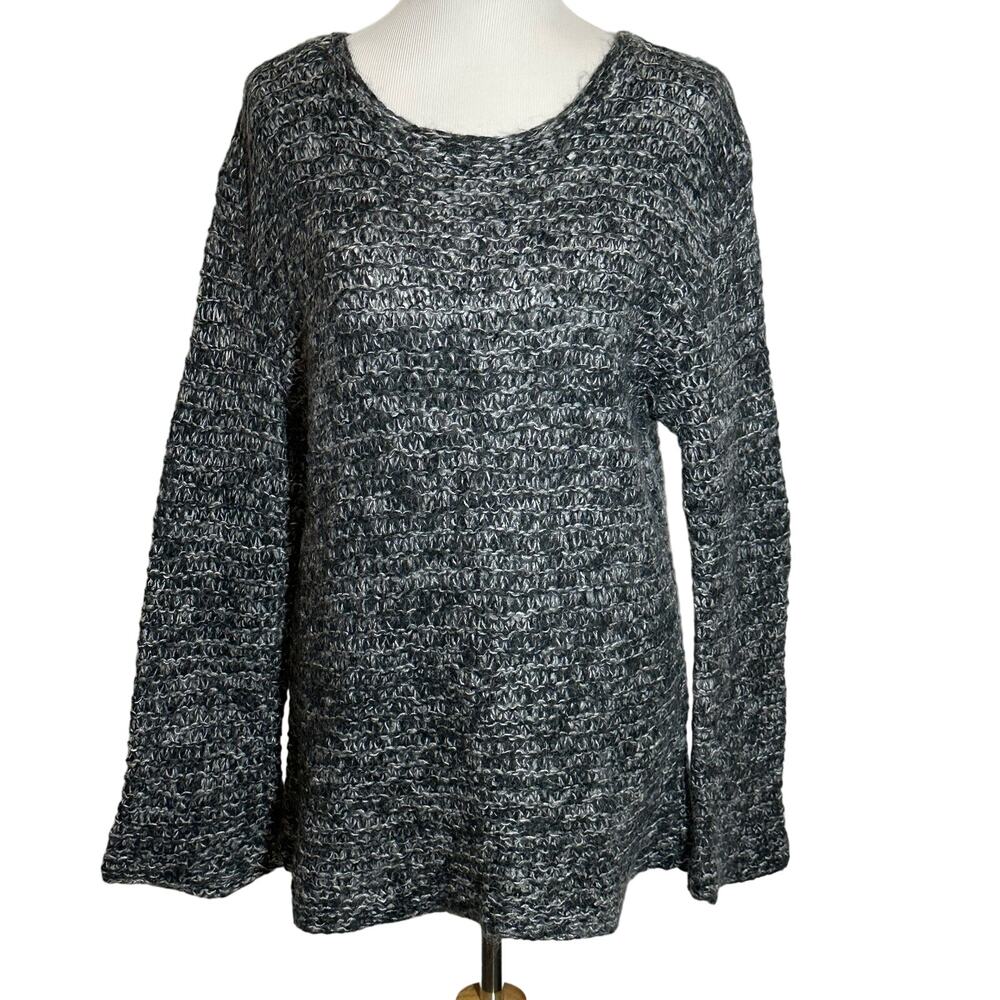 FOR JOSEPH Gray Knit Sweater Sze M